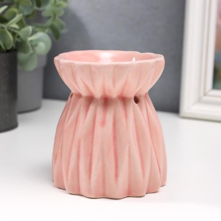 Aroma lamp ceramics "City. Romb" MIX 9x7.2x7.2 cm-2
