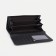 Women's wallet on a magnet, black color