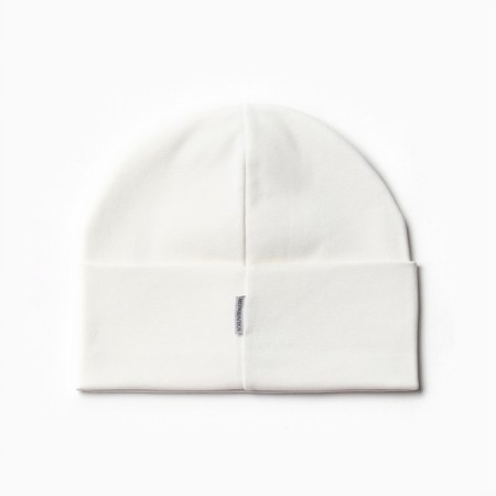 Hat for girls, milk color, size 52-54-2