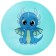 Children's ball zabiaka, d = 22 cm, 60 g, color mix