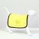 An animals towel is supervoting, small, 400 g/m², 30 x 30 cm, yellow
