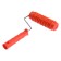 Decorative tundra roller, rubber, "birch bark", handle d = 6 mm, 180 mm