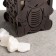 Salt lamp "Turtle" Wooden E14 15W 1.4 kg