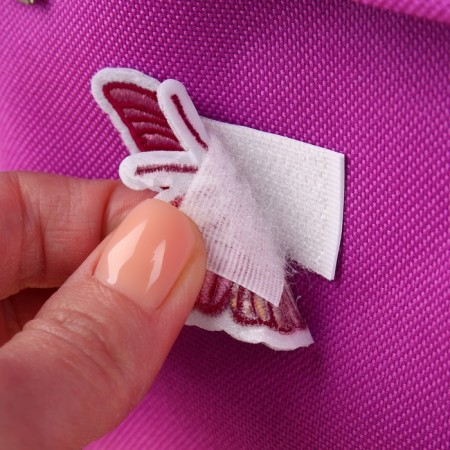 Application "Butterfly", on Velcro, with an adhesive base, 5.6 × 4.2 cm-4
