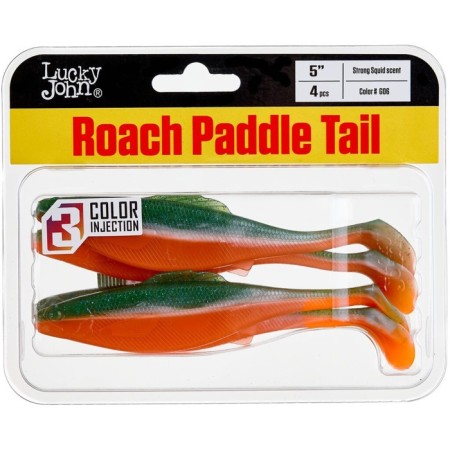 Vibro -highs eat. art. LJ Pro Series Roach Paddle Tail 5.0in (12.70)/G06 4pcs.-1