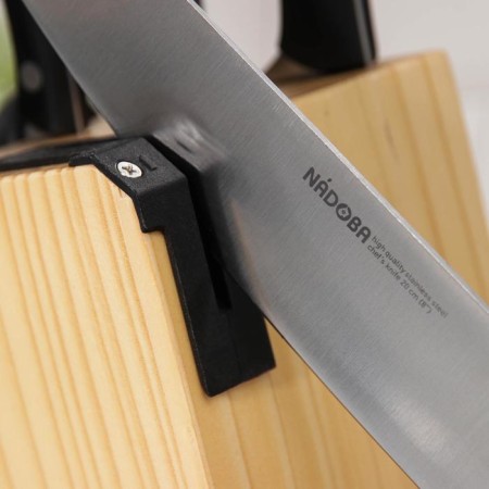 Set of kitchen knives Nadoba Helga, 5 pcs: 9 cm, 12.5-2