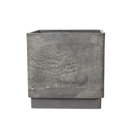 Kashpo for flowers and plants, charcoal 30x30x30cm, 23l