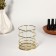 Storage for storage of manicure/cosmetic supplies "Raphael", D - 9 × 10 cm, golden color
