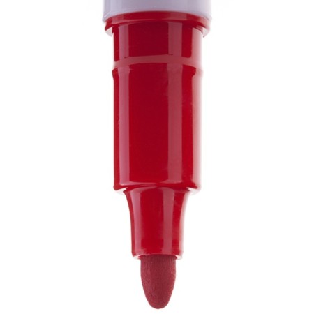 Marker for white boards 2.0 mm, Crown Multi Board Slim, bullet, red-2
