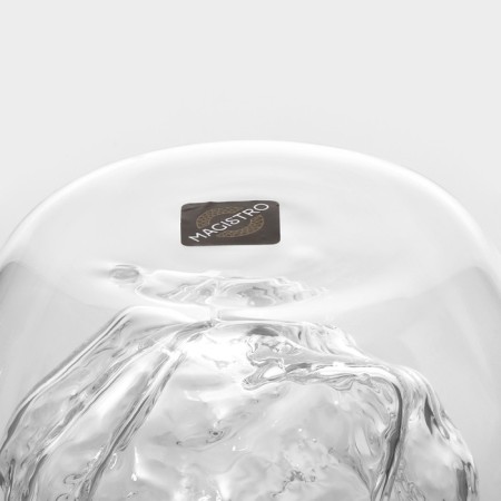 Glass glass with double walls Magistro "Duo. Volcano ", 250 ml, 9.3 × 10 cm-3
