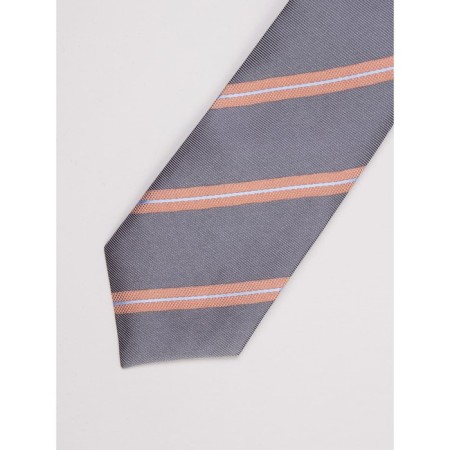 Tie for boys ise, gray color-2