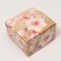 Packaging for 4 cupcakes with the “Narcissus” window, craft, 16 x 16 x 10 cm
