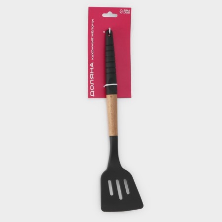 Bruttered blade with slots of the Brownie, 32 × 7 cm, gray/beige color-7