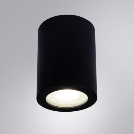 ARTE LAMP Tino A1468PL-1BK, GU10, 35 W, 6.5x6.5x8.8 cm, black.-1