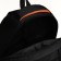 Youth backpack on a zipper, 4 pockets, black color/orange