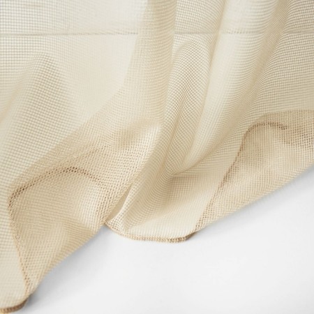 Tulle "Woodstock", size 500x270 cm, beige color-2