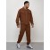 Male tracksuit, size 50, brown color