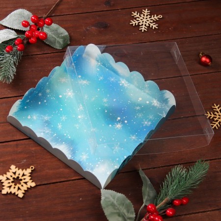 Bearbox "Winter Forest", 18 x 18 x 3 cm-2