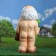 Garden figure "Banshchik" come to the bathhouse! "61cm