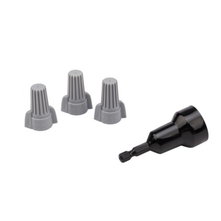 Rexant's connecting insulating clamp with SIZ-15 Ø 14.9 mm (4-16 mm²), gray (50 pcs./Union)