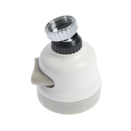 Zein aerator, with streaming, stainless steel grid, 3 modes, plastic, white-6