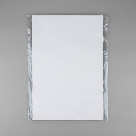 Artificial leather, with an adhesive base, 20 × 30 cm, 0.5 mm, 3 pcs, white color-5