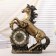 Table watch "Horse", Color Gold, 51x39x17 cm Mix