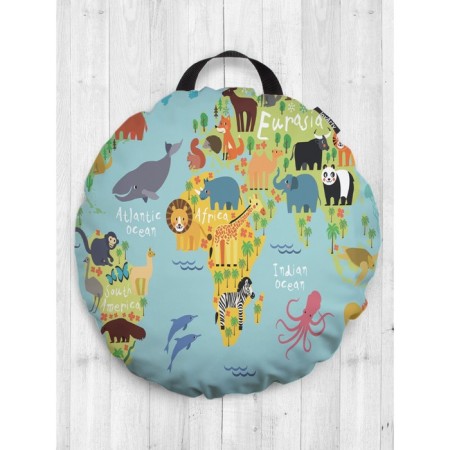 Siddle Pill "Fun Map", Decorative, D = 52 cm