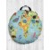 Siddle Pill "Fun Map", Decorative, D = 52 cm