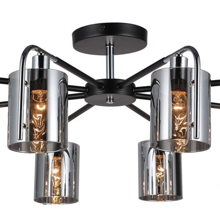 Ceiling lamp 8x40W E14, size 75x75x28 cm-4
