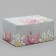 Gift folding box, packaging, "delicate lilies", 22 x 15 x 10 cm