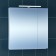 Santa Santa Mirror “Standard 70”, with light