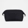 Cosmetic bag with lightning, black color