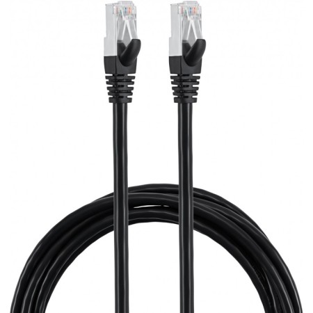 Buro STP 4 pairs CAT7 CCA Molded 3M Black RJ-45 (M) -RJ-45 (M)-2