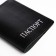Cover for passport, black color