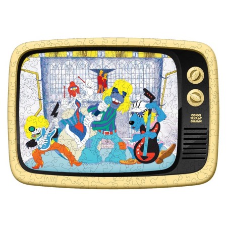 Puzzle-headed 3D "Bremen musicians", 40 × 29 cm-4