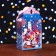 Gift box "Fantasy" in purple 12 x 7 x 23 cm