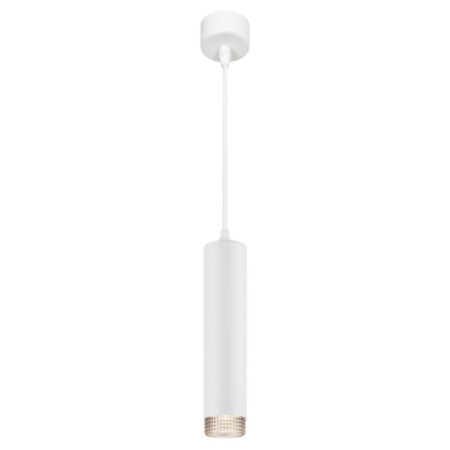Suspension lamp PL18 WH/GR MR16 GU10 Ceiling cylinder white, gray color gray