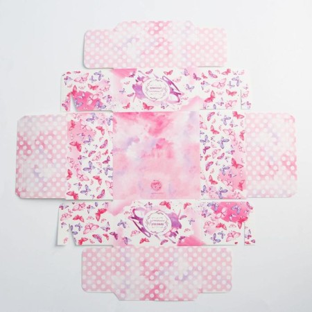 Box for confectionery products with PVC lid “pleasant moments”, 11.5 x 11.5 x 6 cm-3