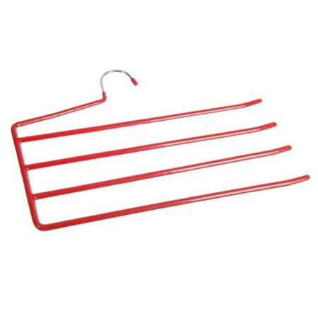 Shoulders - hangers for clothing multi -level shares, anti -slip coating, color mix-6