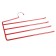 Shoulders - hangers for clothing multi -level shares, anti -slip coating, color mix
