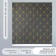 Scrapbooking paper gold "Geometry on black" density 180 g 30.5x32 cm