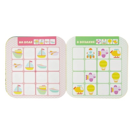 Kids "Logic with stickers. Sudoku "-4