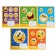 Notebook of 12 sheets in the Calligrata "Smiley" line, cover coated cardboard, VD-psy, OFSET BOCT, Beliece 95%, MIX