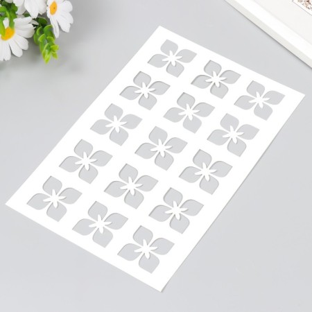 Plastic stencil "patterns" 24x16 cm-1