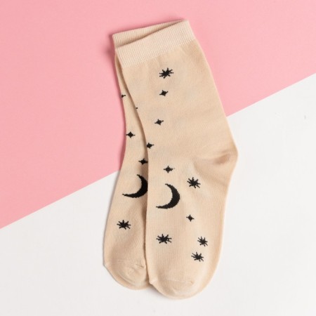 Female gift "Sun/Moon" blanket, socks, mask-5