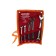 Set of rattles Rexant 12-5841-1, mirror chromium, 5 items