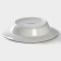 Porcelain dining plate Magistro "sea breeze", 400 ml, d = 20 cm, white color