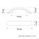 Handle-slop RS 11, 64 mm, white