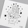 Tattoo on the body Black Esoterica. Pentation 6x6 cm
